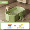 Bañera para Bebé Quanqi Grande 0-5 Años Bañera Plegable para Niños Bebé Puede Sentarse y Acostarse Bañera Todo-En-Uno para Recién Nacido