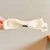 Presilha de cabelo requintada estilo coreano presilha banana de alta qualidade presilha tubarão de dente denso de tecido tamanho grande para cabelo grosso presilha de cabelo para mulheres