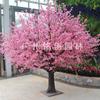 Árbol de durazno artificial, árbol de durazno artificial, flor artificial, sala de estar, centro comercial, boda, exposición, decoración, piso, árbol artificial, venta directa de fábrica