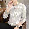 Entrega en una sola pieza 2023 otoño e invierno Nuevo suéter de cuello redondo suéter casual para hombre