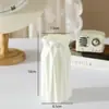 Jarrón de Plástico Escandinavo para el Hogar Arreglo Floral Flor Artificial Sala de Estar Moderno Creativo Simple Pequeño Flor Seca Blanco Decoración Adornos