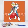 20*20 Pintura al Óleo Digital de Dibujos Animados de Anime Pintura Decorativa DIY para Colorear Hecha a Mano para Niños Stock Listo Pintura al Óleo Digital al por Mayor