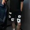 2026 Shorts Casuais Transfronteiriços Fitness Masculino Músculo Esporte Moda Calças de Cinco Pontos Calças de Praia Tendência Calças de Malha Respiráveis