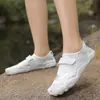 Zapatos de Natación y vadeo Transpirables Antideslizantes de Respiración Cruzada, Zapatos de Pesca y Playa para Exteriores, Zapatos Deportivos de Yoga y Fitness