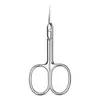 Pinzas para Cutícula de Codo Estilo Ruso de Fábrica Tijeras de Belleza de Acero Inoxidable Herramientas para Recortar Cejas Cuidado de las Uñas