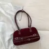 Bolso de Mano Boston de Alto Valor 2026 Nuevo Otoño Temprano Bolso de Bowling Retro Relajado para Viajes Diarios Bolso de Hombro Único