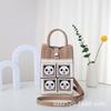 Bolso de Hombro Cruzado Bolso para Teléfono Móvil Bolso de Mano para Llevar a Mano Estilo Abuelo Panda de Chengdu en stock