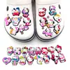 Fofo Super Fofo Hello Kitty 78 terno Sapatos Caverna Sapatos Flor Zhibixing Borracha Macia DIY Aluno croc Acessórios