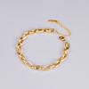 S04 Pulsera de Diseño de Moda Simple con Textura Irregular para Mujer Estilo Cool Europeo y Americano Pulsera con Textura de Celebridad de Internet