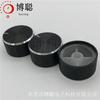 Perilla de Potenciómetro Diámetro 26*13mm Agujero Interior Alto 6 Negro Perilla de Aleación de Aluminio Desnudo