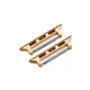 Atacado de Fábrica Adequado para Apple Iwatch10/9/8 Conector Pulseira de Relógio de Aço Inoxidável Conexão Universal Cápsulas de Cabeça de Orelha