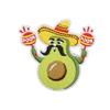 Fiesta Navideña Mexicana Pegatinas de Tela Bordadas Parches de Comida Pegatinas Disfraz de Carnaval Sellos de Bordado para Pasteles Planchado de Guitarra
