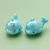 Acessórios Pingente Série de Animais de Desenho Animado em Acrílico Iridescente Coelho Baleia Charms Fofos Divertidos Chaveiro Artesanal DIY