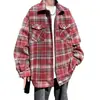 Abrigo Estilo Xiao Xiang para Hombre Primavera y Otoño Delgado Estilo Japonés Retro Tendencia Marca Cuadros Ropa Superior Chaqueta Guapo a Cuadros de Pareja Americana