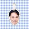 Etiqueta de bagagem Chen Yixun pingente de mochila enfeites suporte de show periférico TikTok mesmo estilo