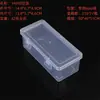 Caja de Empaque Transparente Rectangular Caja de Plástico Organizadora de Piezas de Juguete Empaque Papelería Joyería Ferretería Caja de Almacenamiento de Herramientas