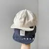 Gorro suave de algodón y lino para bebé, gorra fina tipo visera para primavera-verano con visera suave, protección solar para niños y niñas