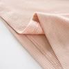 Nueva Camisola de Encaje para Primavera y Verano con Cuello Redondo para Mujer, Manga Corta, Algodón Acanalado, Capa Base Versátil, Venta al por Mayor desde Fabricante