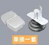 45 tipos de accesorios para mamparas de pantalla 320 piezas de combinación para cabinas de estación de trabajo de escritorio de oficina tira de sellado de aleación de aluminio cubierta de hebilla para pata de mesa