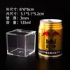 Acuario de Escritorio, Pez Betta, Acuario de Camarones, Tanque de Tortugas, Maceta con Planta Verde, Rectangular Estrecho Alto de Acrílico Transparente
