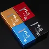 Nuevo estuche para cigarrillos de 20 piezas, empaque completo, carcasa dura y carcasa blanda, unisex, ultradelgado, magnético, estuche metálico creativo con tapa abatible