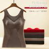Chaleco Térmico Rojo para Mujer en su Año Zodiacal, Engrosado con Terciopelo, Adecuado para el Año del Caballo, Ropa Interior de Invierno, Chaleco Base para Boda