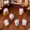 Lindo Gatito Barista Lindos Granos Juguetes de Comida en Miniatura Figuras de Resina Adornos DIY Paisaje de Micro Paisaje Pequeños Adornos