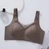 Sujetador sin costuras con copas fijas, sujetador versátil push-up para bustos pequeños, sujetador push-up cómodo que realza los lados y previene la flacidez