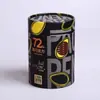 Latas de Papel para Alimentos e Embalagens de Tubo de Papel Logotipo Personalizado Impressão Gratuita Temperos Essência de Frango Latas de Batata Chips Latas de Nozes Liofilizadas