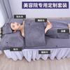 Toalla Absorbente Especial SPA Baotou para Salón de Belleza y Club Traje Pecho Falda de Baño Toalla de Baño para Cama LOGO Bordado