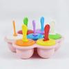 Molde de Paleta de Hielo Colorido Molde de Plástico para Helado Tesoro Casero de Paleta para Niños DIY Helado Casero Paleta Grado Alimenticio
