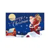 Navidad Año Nuevo Pareados Tela de Fondo Ancho de Puerta Cubierta de Puerta Bandera de Jardín Decoración Exclusiva de Comercio Exterior de Amazon Arreglo