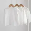 Sudadera casual de otoño para niños con bloques de color, cuello redondo y mangas largas, estampado de dibujos animados, para niños y niñas, adecuada para preescolar, top moderno