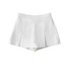 2023 Verano nuevo pantalón falda para mujer dulce y picante falda línea A traje medio largo con bottoms anti-luz falda ajustada de cadera
