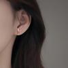 Aretes de Ágata Año del Conejo Aretes para Mujer 2022 Nuevo Otoño Nicho Aretes de Cumpleaños