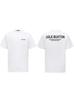 Marca de Moda Americana Cole Buxton Camiseta Minimalista con Logo de Letras y Eslogan Estampado High Street Manga Corta Top Holgado