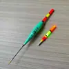 Flotador luminoso electrónico de gran tamaño lance largo Patinaje en carretera pesca marítima flotador picada anzuelo cambio de color pesca de roca luz agua flotador artículos de pesca para exteriores