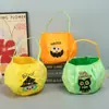 Bolsa de Doces de Halloween Bolsa de Doces Portátil Bolsa de Abóbora Tridimensional Presente para Crianças Adereços de Halloween Bolsa de Halloween Transfronteiriça