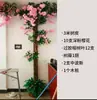 Folhas, galhos, videiras, flores artificiais, trepadeiras, canos, pilares, plantas trepadeiras, plantas verdes, plantas de parede, cobrindo imperfeições, decorações