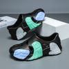 Zapatos Croc de Bloques de Color para Hombre Nueva Ropa Exterior de Verano Sandalias Antideslizantes de Suela Gruesa Deportes al Aire Libre Zapatos de Playa Baotou para Hombre