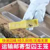 Jaula Especializada Extensa para Abeja Reina para Envío de Abejas, Jaula de Reina Plástica Multifuncional, Tipo Extendido Equipo Apícola