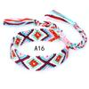 Pulseras Tejidas de Venta Caliente Europeas y Americanas, Pulseras de Amistad Arcoíris Hechas a Mano Estilo Étnico Nepalí, Joyería al por Mayor