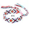 Popular en Europa y América: Pulseras Tejidas Arcoíris Hechas a Mano en Estilo Étnico Nepalí, Venta al por Mayor de Joyería