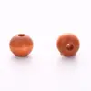 Nuevas Cuentas Redondas de Madera Pintura Ecológica Coloridas Agujero Recto Cuentas de Madera Cuentas de Madera Color Oscuro Material para Bisutería DIY Hecho a Mano Cuentas Sueltas