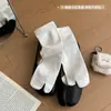 Calcetines de dos dedos para otoño e invierno, de media pantorrilla, 100% algodón, calcetines postparto, de dedo dividido, estilo popular, calcetines holgados, estilo nuevo, Venta al por mayor de la Industria del Calcetín de Zhuji