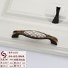 Manípulo de armário cerâmico chinês clássico direto da fábrica Jane Manípulo de gaveta europeu para porta de guarda-roupa Acessórios de ferragens para casa