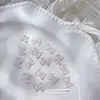 Joyería para Uñas Color Gelatina Moño Suave y Fresco Accesorios para Uñas Populares Nuevo Diamante de Resina Decoración con Pincelada