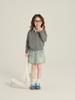 Aimo Beibei 2026 Primavera Ropa Infantil Estilo Coreano Cárdigan de Punto Bordado para Niños Mayores Suéter Chaqueta de Color Sólido Holgado