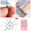 Bolsa de material para manualidades DIY, material para joyería con cuentas, accesorios de pegamento de cristal, hebilla de langosta, hebilla de cordón para cadena de teléfono móvil