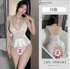 Lingerie Sexy Paixão Cama Uniforme Conveniente Tentação 2024 Novo Frente e Verso Pode Comer Grátis Roupão Leite